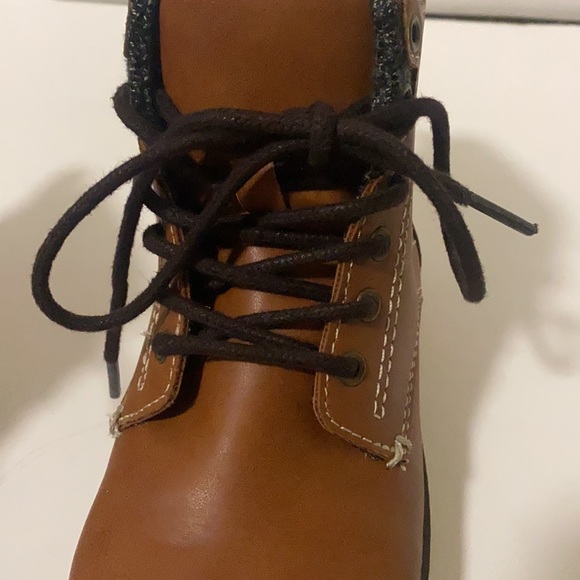 Cat & Jack Boys Lace Up Boot - Picture 6 of 6